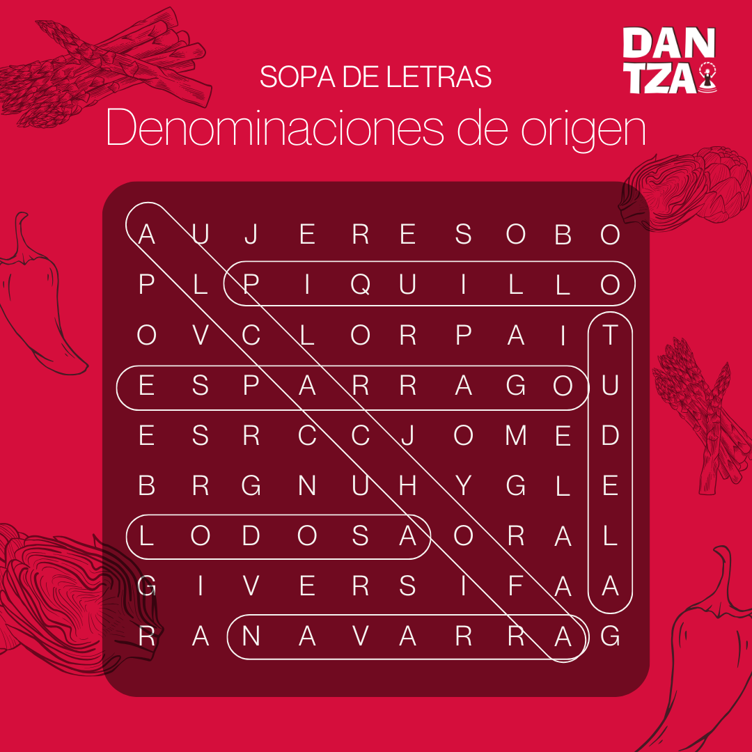 Solución sopa de letras abril 2024