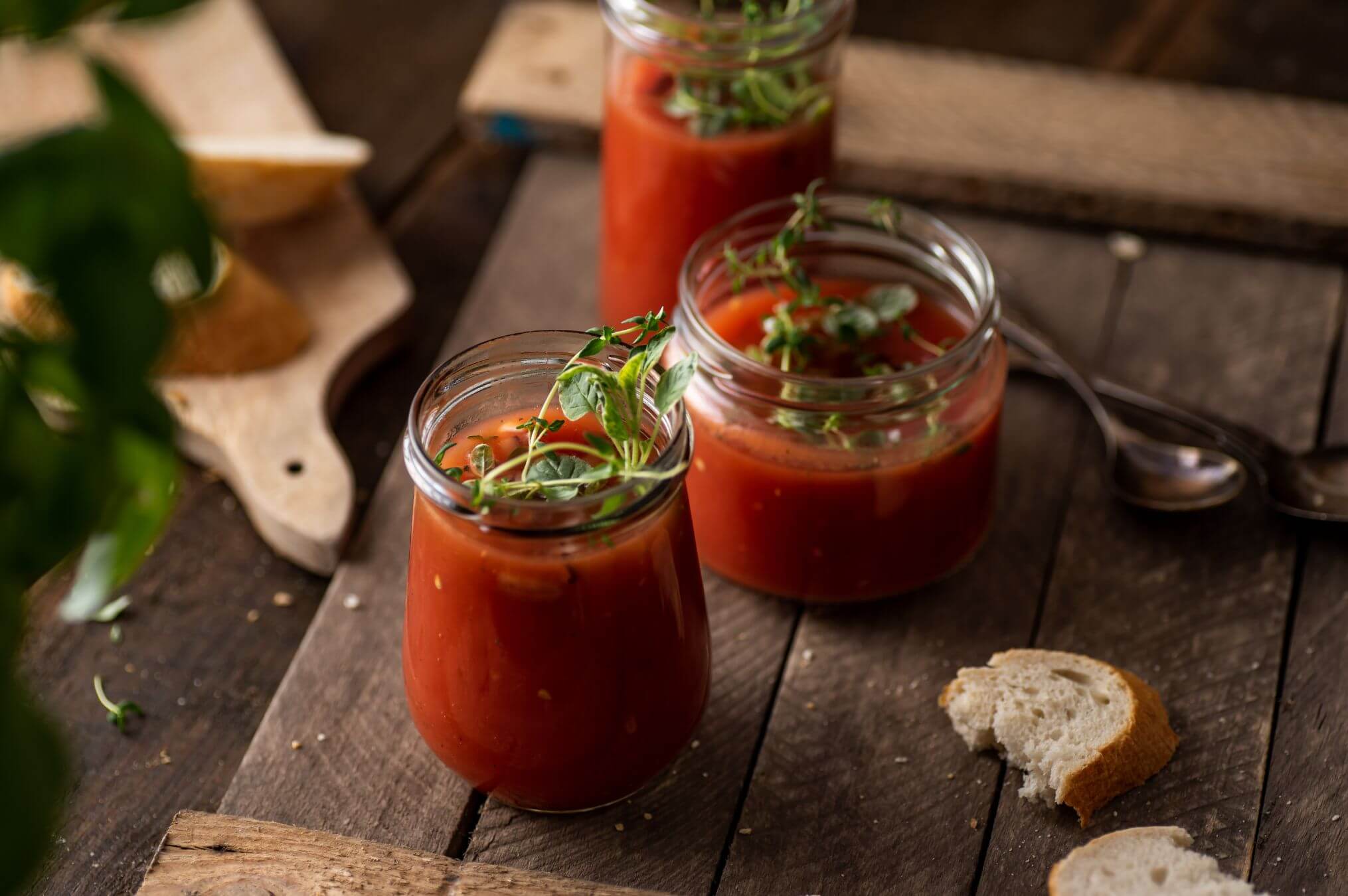 Receta Dantza gazpacho de piquillos