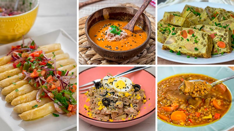 5 recetas rápidas con conservas Dantza